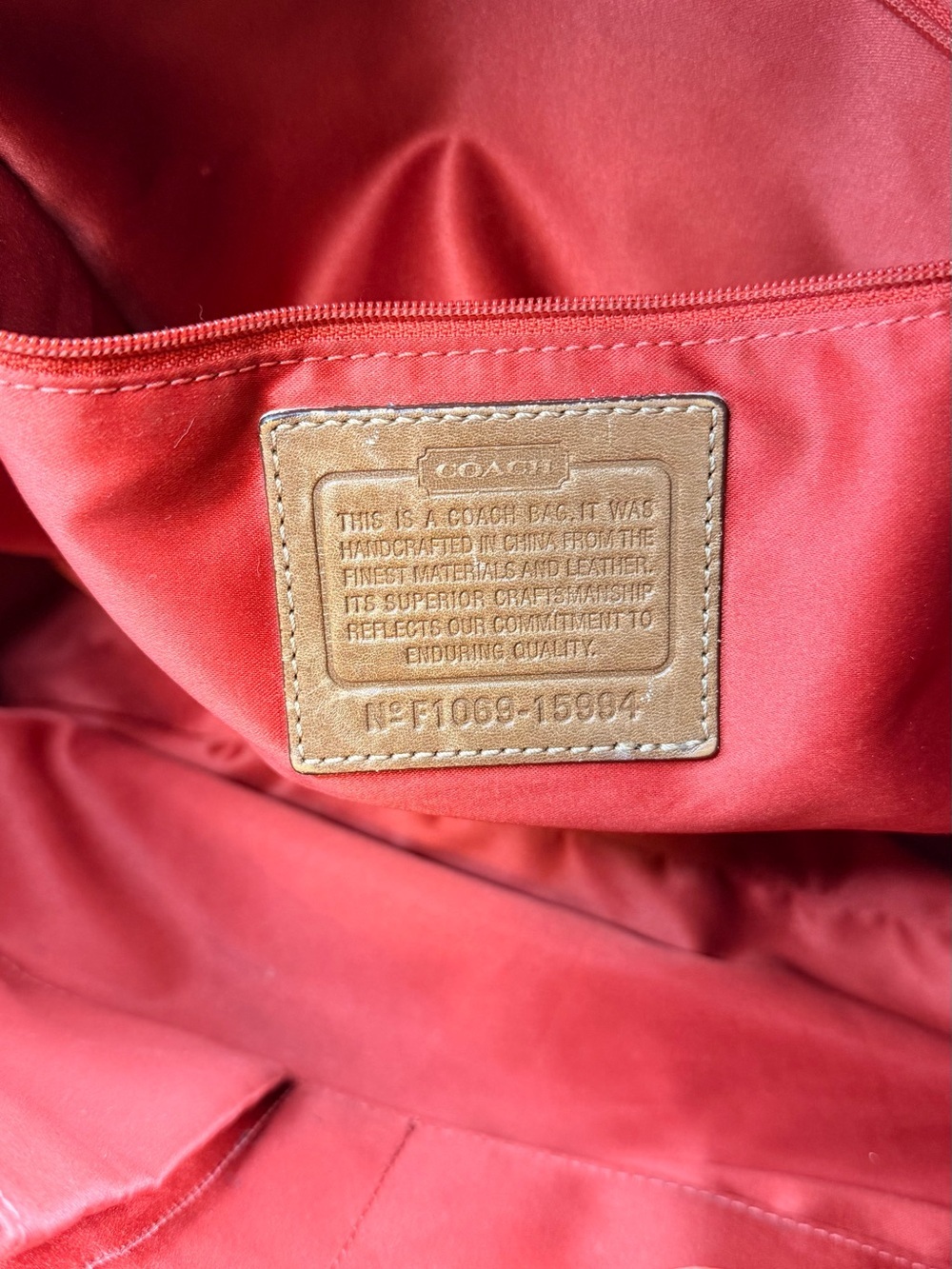 ๐ป Vintage Coach Whipstitch Turnlock Kisslock Slouchy Satchel โ RARE - Picture 13 of 15